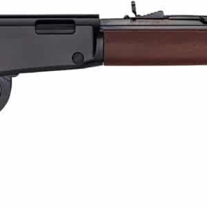 Henry Frontier lever-action rifle .17 HMR 20 inch octagon barrel blued finish walnut stock