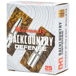 Hornady Backcountry Defense .357 Magnum DGH 25-round box