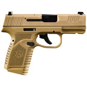 FN Reflex 9mm micro-compact pistol 3.3 inch barrel Flat Dark Earth