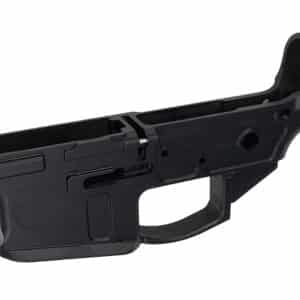 SHIELD ARMS SAO15 SA-15 stripped lower receiver, aluminum, black anodized finish