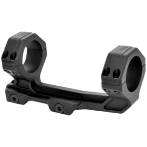 Warne Max Lite 1-inch MSR mount, 0 MOA, AR-style integral mount
