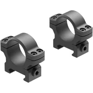 Leupold BackCountry Cross‑Slot 1 in Low scope rings, matte black