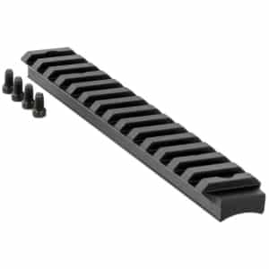 Ruger 6-inch Picatinny scope base, hardcoat black anodized, fits Ruger American rifles