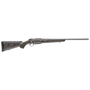 Tikka T3x Laminated 7mm Remington Magnum 22-inch stainless threaded barrel rifle with grey laminate stock, right-hand
