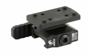American Defense AD-TR-LW QD Lightweight TR Co-Witness Mount in black, RMSc footprint