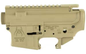 Spikes Tactical stripped upper and lower receiver set in Flat Dark Earth