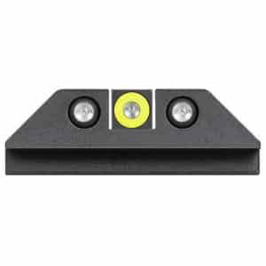 Night Fision Tritium Night Sight Set Yellow Front Black Back for Glock