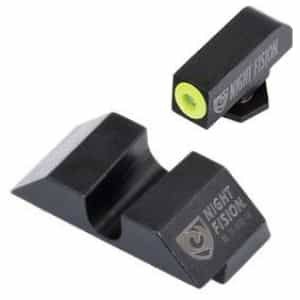 Perfect Dot NS Set w/Yellow Front Dot + U Blank Rear for Glock 17-39