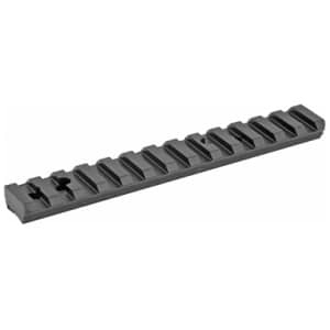Ruger American Rimfire Picatinny scope base rail, black anodized billet aluminum