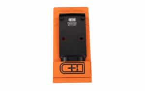C&H Precision PLT FN509 optic mounting plate, anodized black, RMR/SRO/HOLO