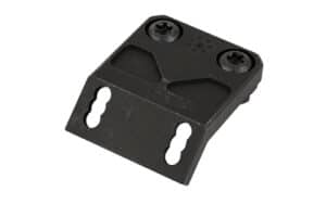 Arisaka Offset Scout Mount for MCX M-LOK, black anodized aluminum, fits Surefire scout lights