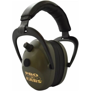 Pro Ears Gold II 26 electronic hearing muff Black/Green 26 dB NRR