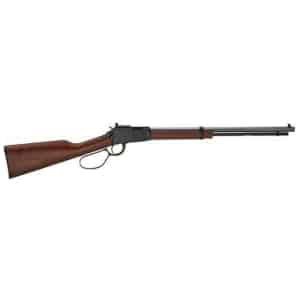 Henry Small Game Carbine .22 WMR blued finish walnut stock octagon barrel peep sight