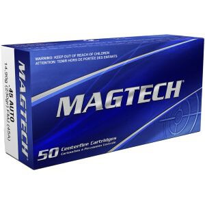 Magtech 45 ACP 230gr FMJ 50-round box ammunition product image