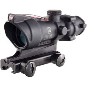 Trijicon TA31D ACOG 4x32 Matte Black illuminated red chevron .223/5.56
