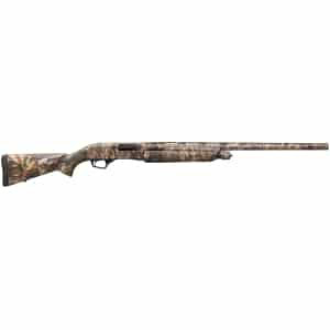 Winchester SXP Universal Hunter 20 Gauge 28 inch Mossy Oak DNA pump shotgun side view