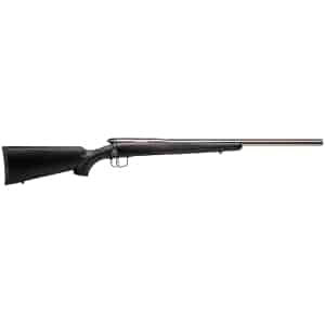 Savage B.Mag .17 WSM rifle 22 inch stainless heavy barrel with matte black synthetic stock