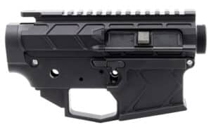 Bootleg ambidextrous AR-15 stripped lower receiver in black