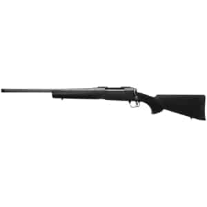 Savage 110 Trail Hunter Lite .350 Legend 18-inch left-hand rifle with black Hogue overmold stock