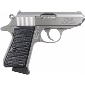 Walther PPK/S .380 ACP 3.3 inch stainless pistol with black polymer grips
