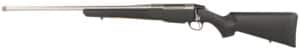 Tikka T3x Lite left-hand 270 WSM rifle with 24in threaded stainless barrel and black synthetic stock