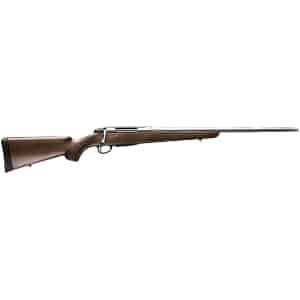 Tikka T3x Hunter .243 Winchester 20-inch fluted threaded barrel hardwood stock stainless finish