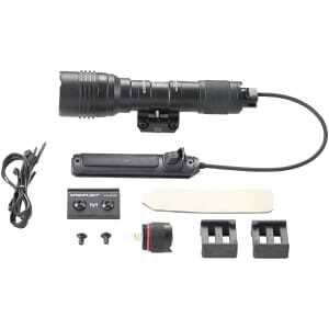 Streamlight ProTac HL-X USB long-gun rail light (black) mounted on Picatinny rail