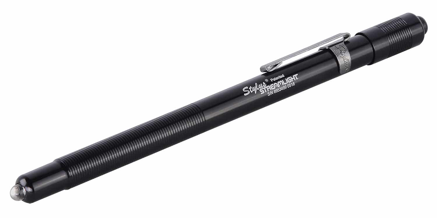 Streamlight Stylus PenLight 65006 black anodized red LED 2 lumens
