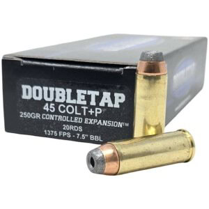 Double Tap Ammunition .45 Colt 250gr SJHP 20 round box