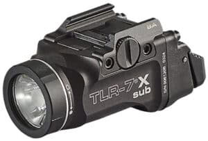 Streamlight TLR-7 X Sub USB 500 lumen weapon light for Glock 43X/48 MOS black