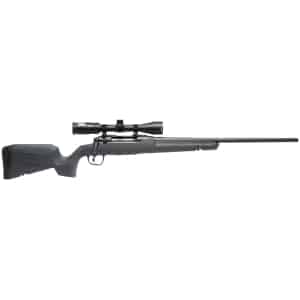 Savage Axis 2 XP Compact 7mm-08 Rem 20in gray synthetic stock with mounted 3-9x40 scope