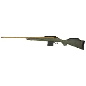 Ruger American Gen II Predator .204 Ruger 22 inch Burnt Bronze Cerakote with green splatter synthetic stock