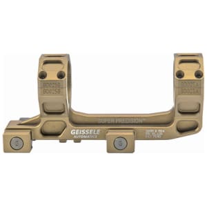 Geissele Super Precision 30mm scope mount in Desert Tan (DDC), 0 MOA, 1.54 inch