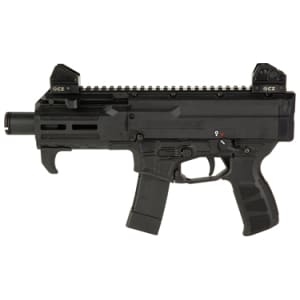 CZ Scorpion 3+ Micro 9mm pistol 4.2 inch threaded barrel black with five 20-round magazines