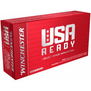 Winchester USA Ready 45 ACP 230 gr FMJ Flat Nose 50rd box