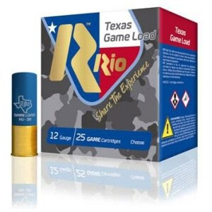 Rio Ammunition Texas Game Load 12ga 2-3/4 inch 1-1/4oz #6 25ct box