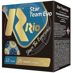 Rio Star Team EVO 28 12ga 2-3/4 inch low recoil shotshells 1oz #8 25ct