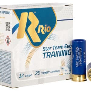 Rio Ammunition Star Team EVO STT328 12 Gauge 2.75in 1-1/8oz #8 shot 25-count box