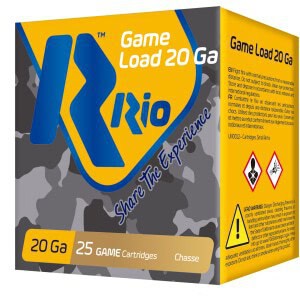 Rio RC2075 20ga 2.75in 1 oz #7.5 shot 25 count box