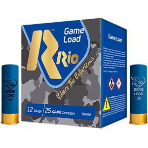 Box of Rio Ammunition TG368 12 Gauge 2.75 inch 1 1/4 oz 8 shot - 25 per box