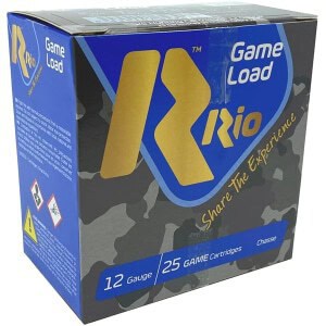 Rio Ammunition Game Load High Velocity 12ga 2.75in 1-1-4 oz #7.5 25ct box