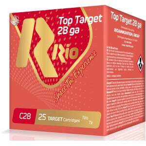 Rio Top Target 28ga 2-3/4" 3/4oz #7.5 shotshell box