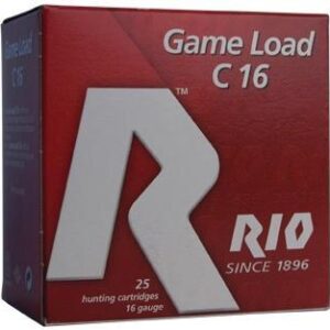 Rio Ammunition Field 16 gauge 2 3/4 inch 1 oz #8 shot box of 25