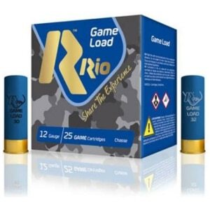 Box of Rio Ammunition Top Game HV 12 GA 2 3/4 inch #4 shotshells 25 count