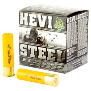 HEVI-SHOT Hevi-Steel 20ga 3in 7/8 oz #2 steel shotshells 25rd box