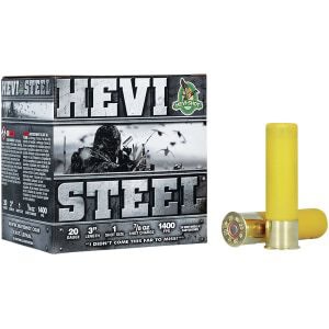 HEVI-Shot HEVI-Steel 20 Gauge 3 inch 7/8 oz #1 steel shotshell 25rd box