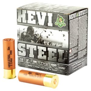 HEVI-SHOT HEVI-Steel 12ga BB 1-1/4oz shotshells 25-round box