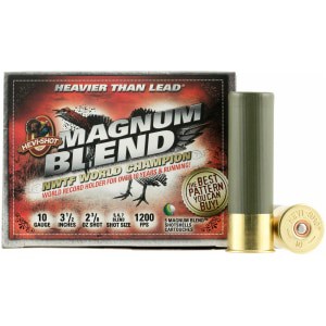HEVI-SHOT Magnum Blend 10 Gauge 3.5in 2-3/8oz #5/6/7 shotshell box