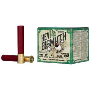HEVI-Shot HEVI-Bismuth .410 Bore 3 inch #4 bismuth shot 25 per box