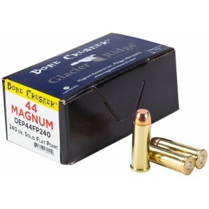Magnum Research Desert Eagle Bone Crusher .44 Rem Mag 240gr flat point ammunition box
